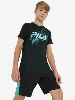 Футболка для мальчиков FILA, черный, арт. 142121FLA-99