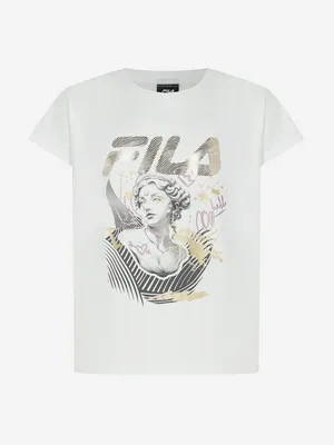 Футболка FILA для девочек, белый, арт. 142128FLA-00