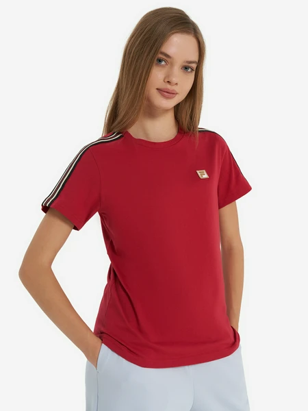 Футболка женская FILA, красный, арт. 31974