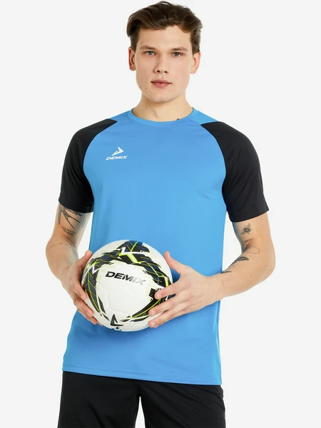 Футболка Demix Playmaker, голубой, арт. 119444dmx-qb