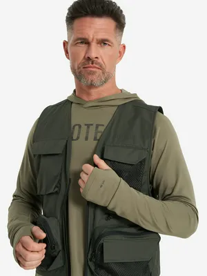 Жилет мужской Geotech, зеленый, арт. 32175