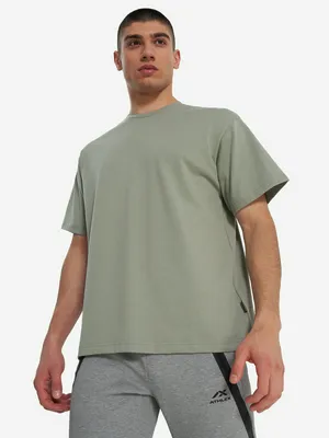 Футболка мужская оверсайз Athlex, серый, арт. 140117A31-91