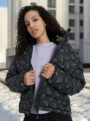 Пуховик Kappa, черный, арт. 130258kap-b2