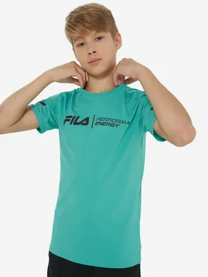 Футболка FILA для мальчиков, зеленый, арт. 142120FLA-N1