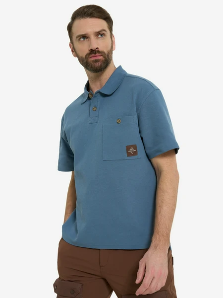 Поло мужское Cordillero, синий, арт. 32227