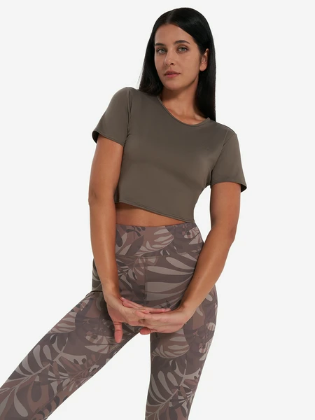 Футболка Demix, коричневый, арт. 32233