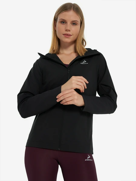 Ветровка женская Demix, черный, арт. 32238