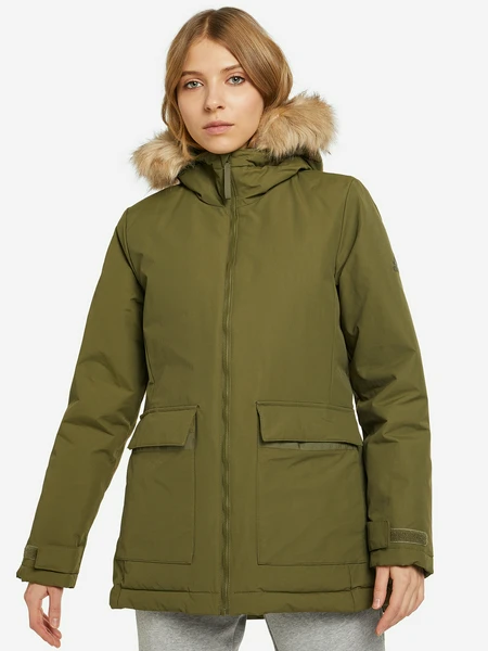 Парка женская Adidas, зеленый, арт. gt1692a01-.