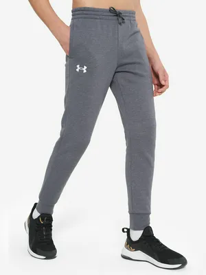 Брюки для мальчиков Under Armour Rival, серый, арт. 1379787U0F-025