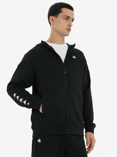 Мужская толстовка Kappa, черный, арт. 32470