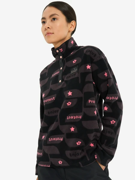 Джемпер флисовый Protest, черный, арт. 131905pr0-bf