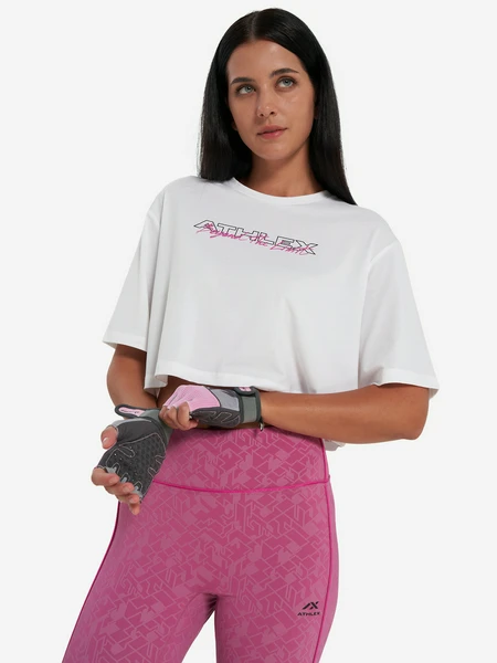 Футболка женская Athlex, белый, арт. 32478