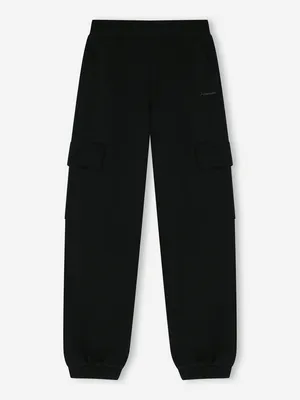 Брюки Demix Карго для девочек, черный, арт. 136385DMX-BB