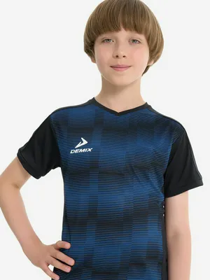 Футболка Demix для мальчиков, черный, арт. 130586dmx-bm