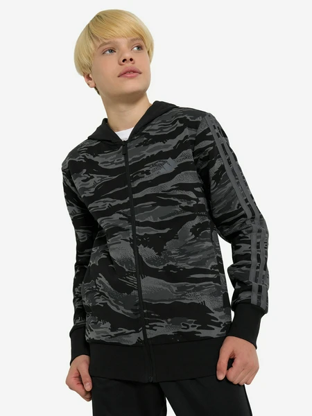 Толстовка Adidas для мальчиков, черный, арт. jc8529a01-.