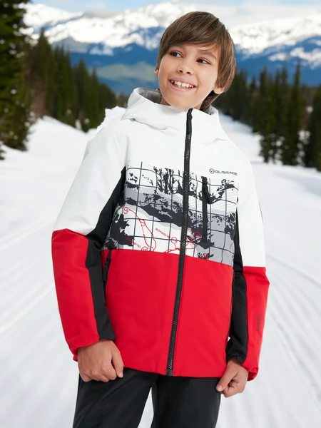 Куртка утепленная Glissade, разноцветный, арт. 131782gsd-wh