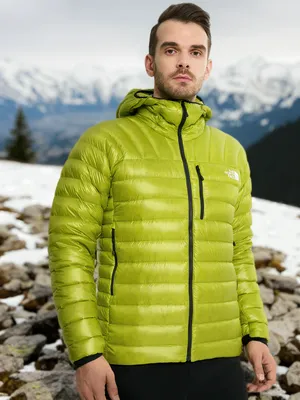 Пуховик The North Face Summit Breithorn, зеленый, арт. 32621