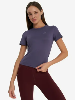 Футболка Demix женская Синяя, синий, арт. 140295DMX-V2