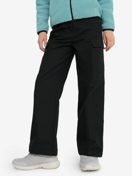 Брюки утепленные Northland для девочек, черный, арт. 131995n16-99