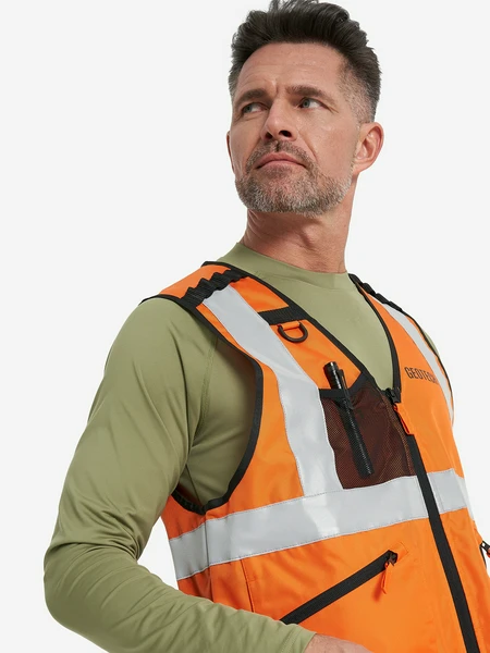 Жилет Geotech, оранжевый, арт. 128446g2p-d2