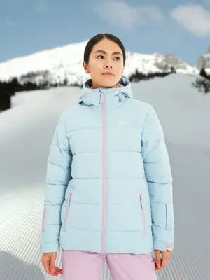 Пуховик женский Termit, голубой, арт. 32806