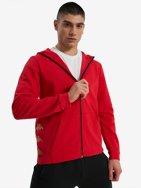 Толстовка Kappa Giordizi, красный, арт. 311f5ewkap-565