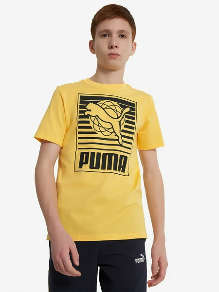 Футболка Puma Graphics, желтый, арт. 685803p0p-55