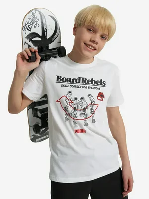 Футболка Puma Mid90 S Graphic, белый, арт. 685144P0P-02