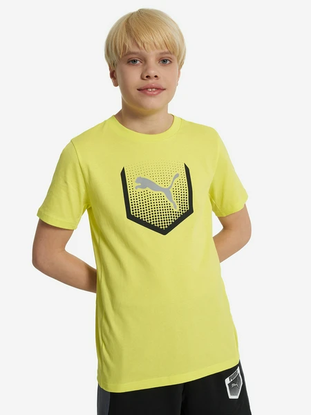 Футболка Puma Active Sports Graphic, желтый, арт. 685178p0p-39
