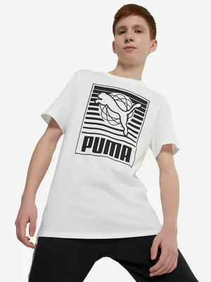 Футболка Puma Graphics, белый, арт. 685803P0P-02