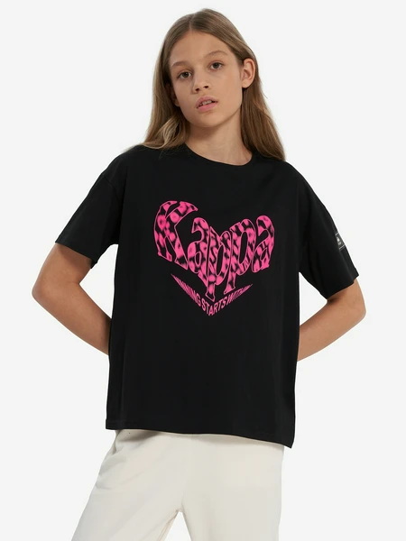 Футболка Kappa, черный, арт. 142300kap-b2