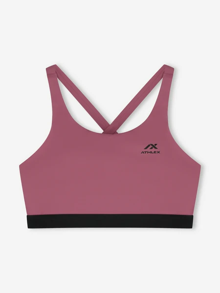 Топ бра спортивный Athlex, розовый, арт. 140108a31-81