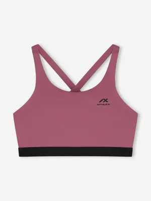Топ бра спортивный Athlex, розовый, арт. 140108A31-81