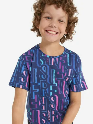 Футболка Termit для мальчиков, синий, арт. 128594trt-m2