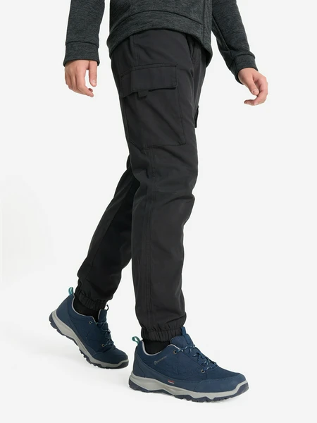 Брюки утепленные для мальчиков Outventure, черный, арт. 134753out-99