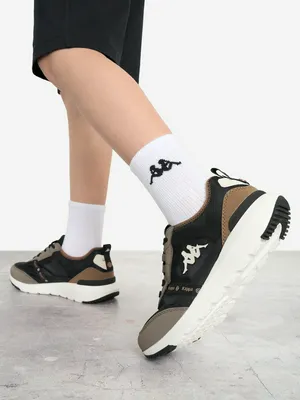 Кроссовки Kappa Authentic Jr Smr, черный, арт. 125386KAP-BF