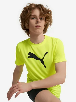 Футболка PUMA для мальчиков, желтый, арт. 526534P0P-38