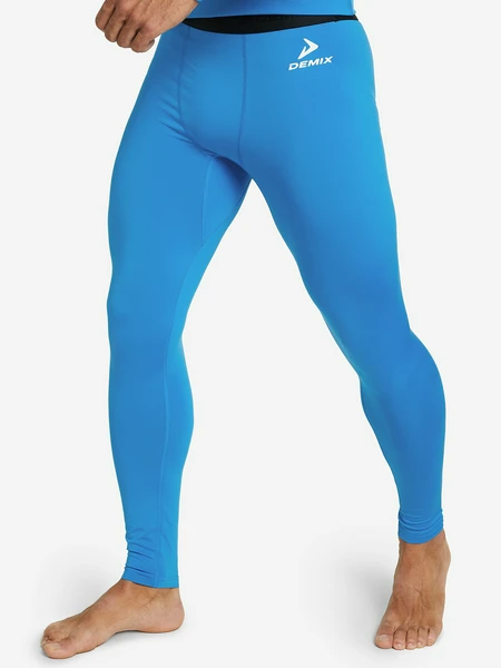 Мужские компрессионные тайтсы Demix, голубой, арт. 122778dmx-s1