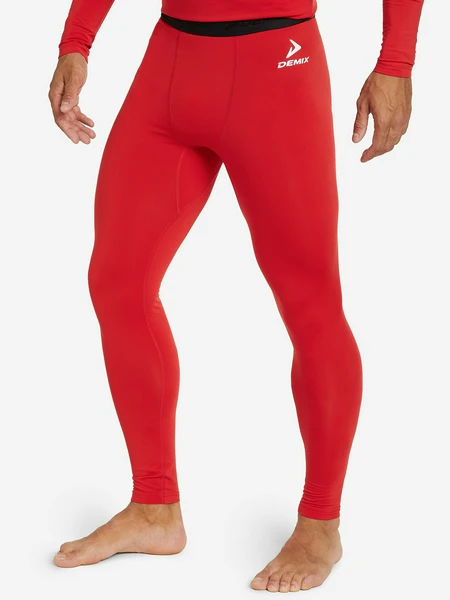 Тайтсы компрессионные Demix, красный, арт. 122778dmx-r2