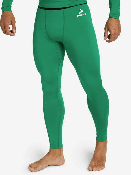 Тайтсы компрессионные Demix, зеленый, арт. 122778dmx-73