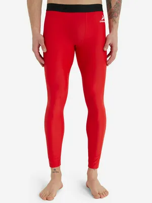 Тайтсы компрессионные Demix, красный, арт. 33252