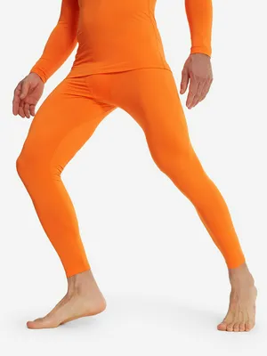 Тайтсы компрессионные мужские Demix, оранжевый, арт. 130585DMX-D1