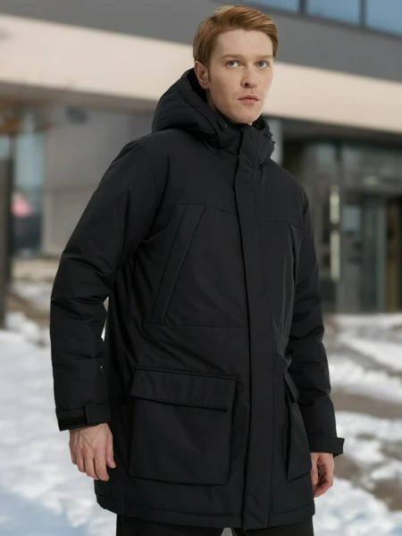 Пуховик мужской FILA, черный, арт. 129548fla-99