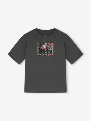 Футболка Demix оверсайз для мальчиков, серый, арт. 140892DMX-93