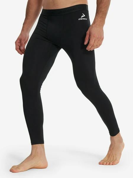 Тайтсы компрессионные мужские Demix, черный, арт. 130585dmx-99