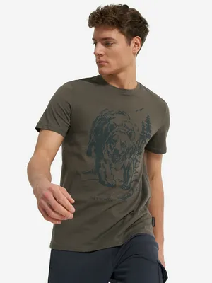 Футболка мужская Outventure, коричневый, арт. 134560OUT-T4