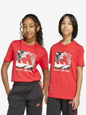 Футболка Adidas для мальчиков, красный, арт. JD4641A01