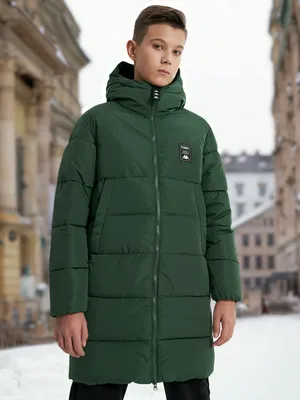 Пуховик Kappa для мальчиков, зеленый, арт. 131269kap-74