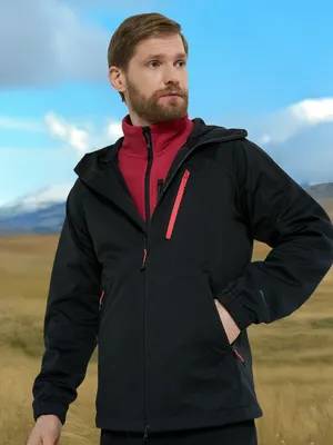 Куртка софтшелл Northland, черный, арт. 134662N16-99