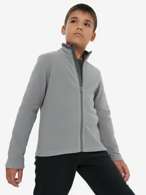 Джемпер флисовый для мальчиков Outventure, серый, арт. 33658